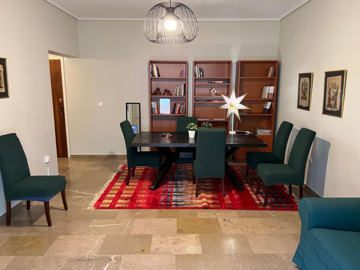 Agios Eleftherios Metro St. 2 Bedrms 4 Pers. Flat Aten Exteriör bild